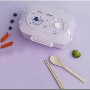 ظرف غذا کودک طرح فضانورد کد FD12