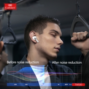  هندزفری بلوتوثی 5.3 با صفحه نمایش لمسی ارلدام مدل TWS40 