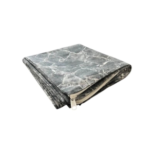 ملحفه زیپدار تشک مسافرتی/مهمان تک نفره 2تکه Cheshik  مدل ماربل