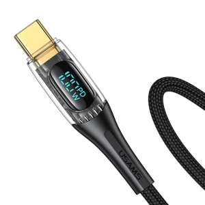 کابل شارژ USB-C به USB-C یوسمز مدل US-SJ590 – طول ۱.۲ متر