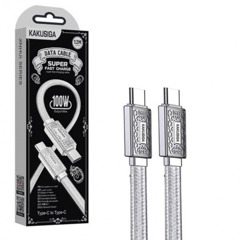 کابل تایپ سی به تایپ سی  100وات کاکوسیگا مدل KSC-801