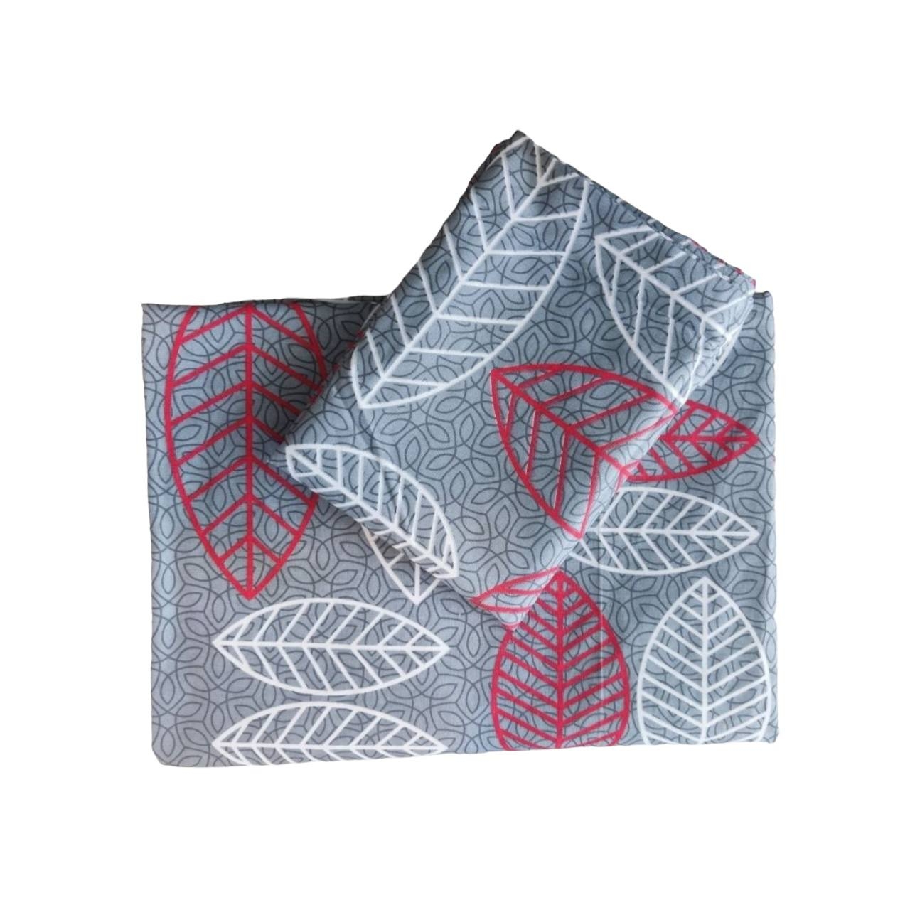 ملحفه روتختی کشدار تکنفره 2تکه Cheshik مدل ماکائو سایز 90*200 سانتی متر