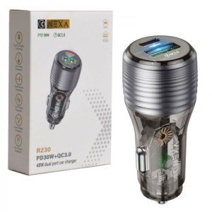 شارژر فندکی 2 پورت 48 وات نکسا مدل NEXA R230