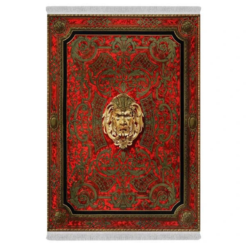 فرش پارچهای دفه مدل فرشینه هازان مخمل کد 023