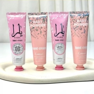 کرم مرطوب کننده Luenco مدل یارا و baby powder مجموعه 4 عددی