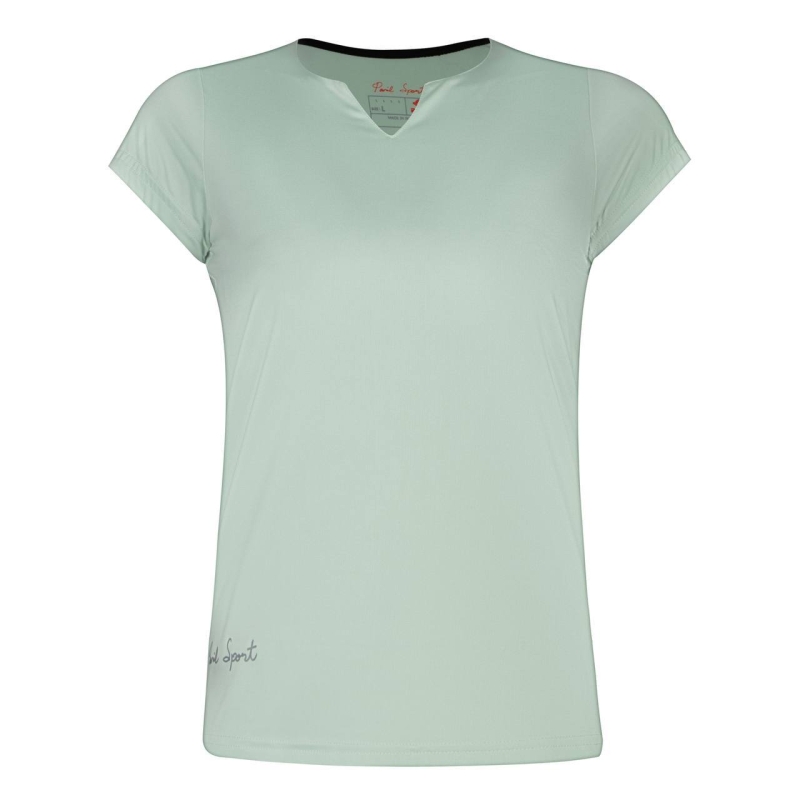 تیشرت ورزشی زنانه پانیل مدل 169 پسته ای