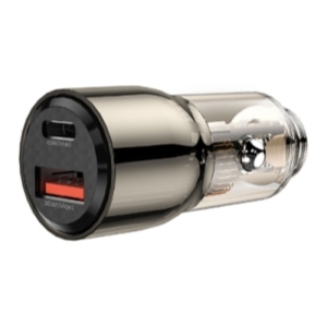  شارژر فندکی فست شارژ تایپ سی و یو اس بی 95 وات ویوو مدل WI-QC012 