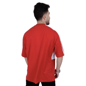 تیشرت آستین کوتاه مردانه قرمز طرح بایرن مونیخ
