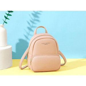  مینی کوله پشتی دخترانه و زنانه تائومیک میک Taomicmic D7089-E Faux Leather Lettering Mini Backpack 
