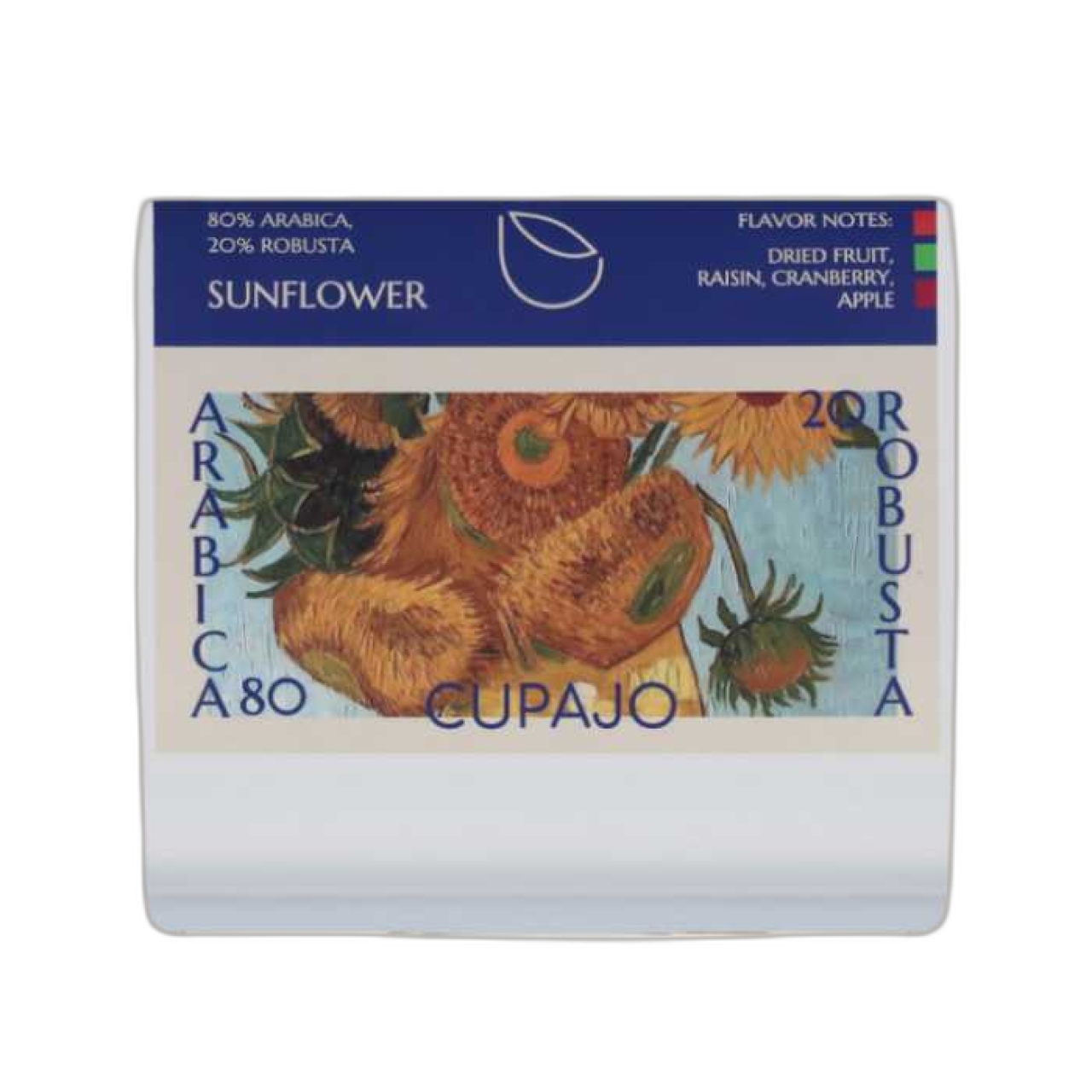 دان قهوه ترکیبی 80 عربیکا 20 روبوستا کاپاجو مناسب مصرف خانگی حجم 250 گرم 