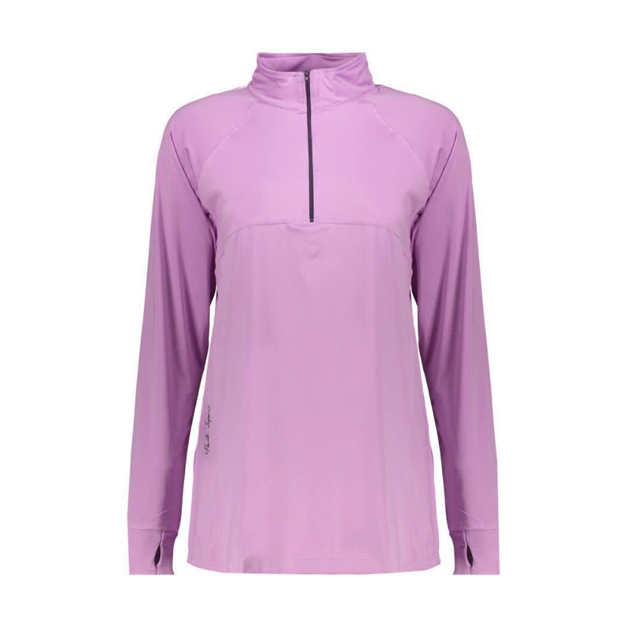 تی شرت آستین بلند ورزشی زنانه پانیل مدل 416 یاسی