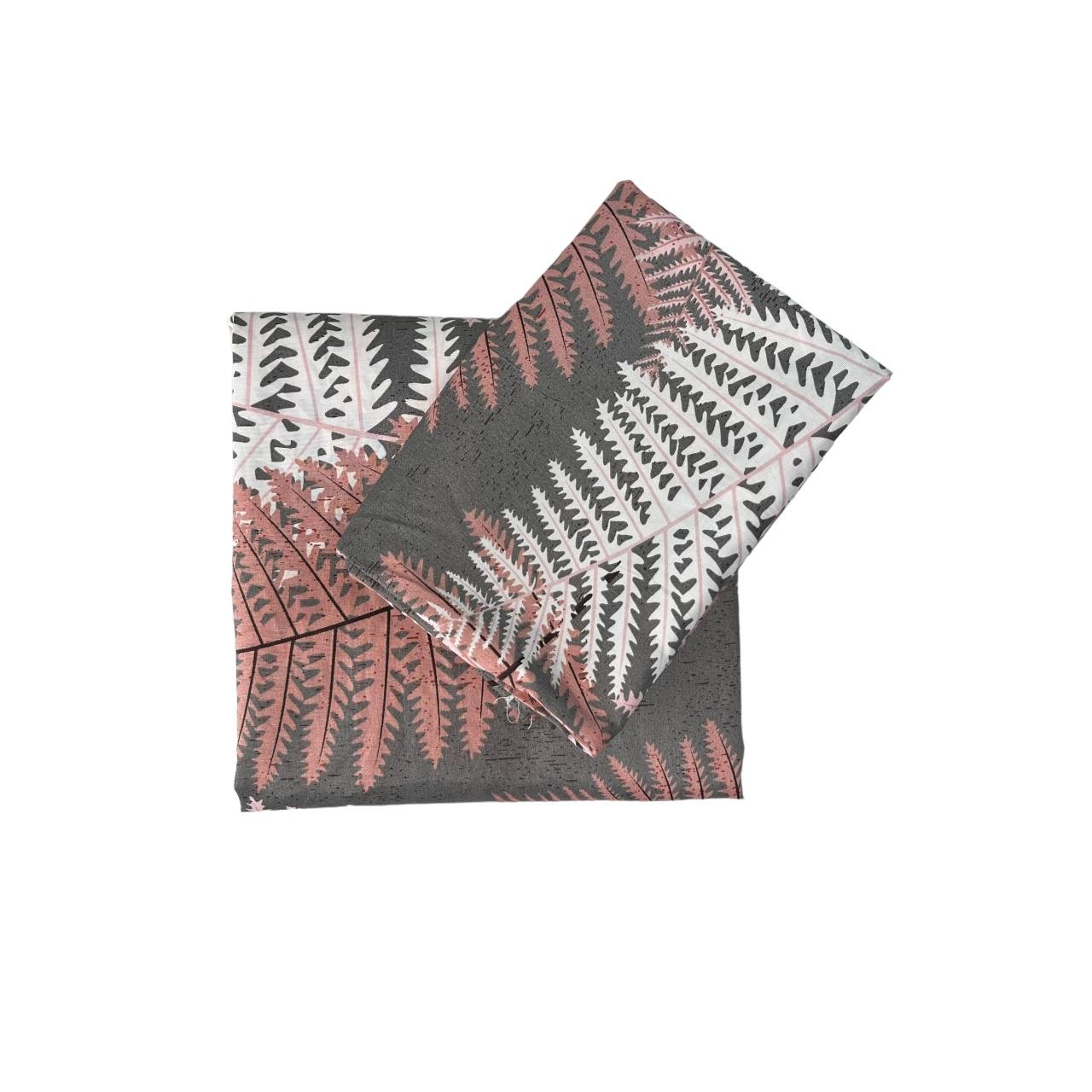 نیم ست روتختی کشدار تخت دونفره 2 تکه Cheshik مدل سرخس سایز 180*200 سانتی متر