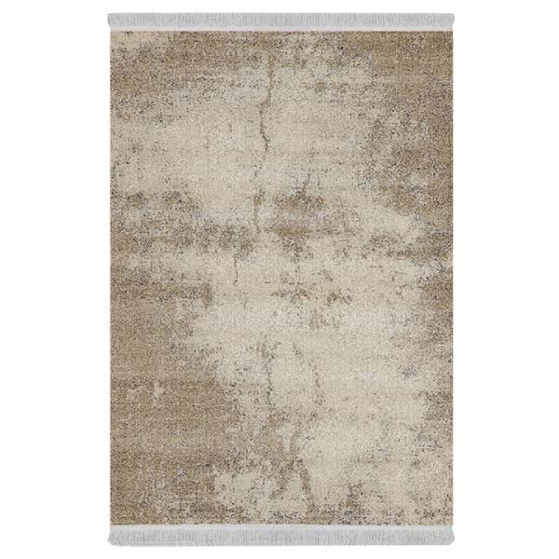 فرش پارچهای دفه مدل فرشینه طرح مدرن کد 657