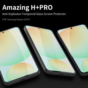  گلس گوشی سامسونگ گلکسی اس 24 اف ای نیلکین Amazing H+ Pro tempered 