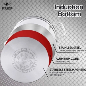 سرویس پخت و پز 6 پارچه لایف اسمایل مدل LIFEP12-6