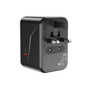  چند راهی برق مکعبی دو سوکت و دو یو اس بی و 3 تایپ سی ایکس او مدل WL22 