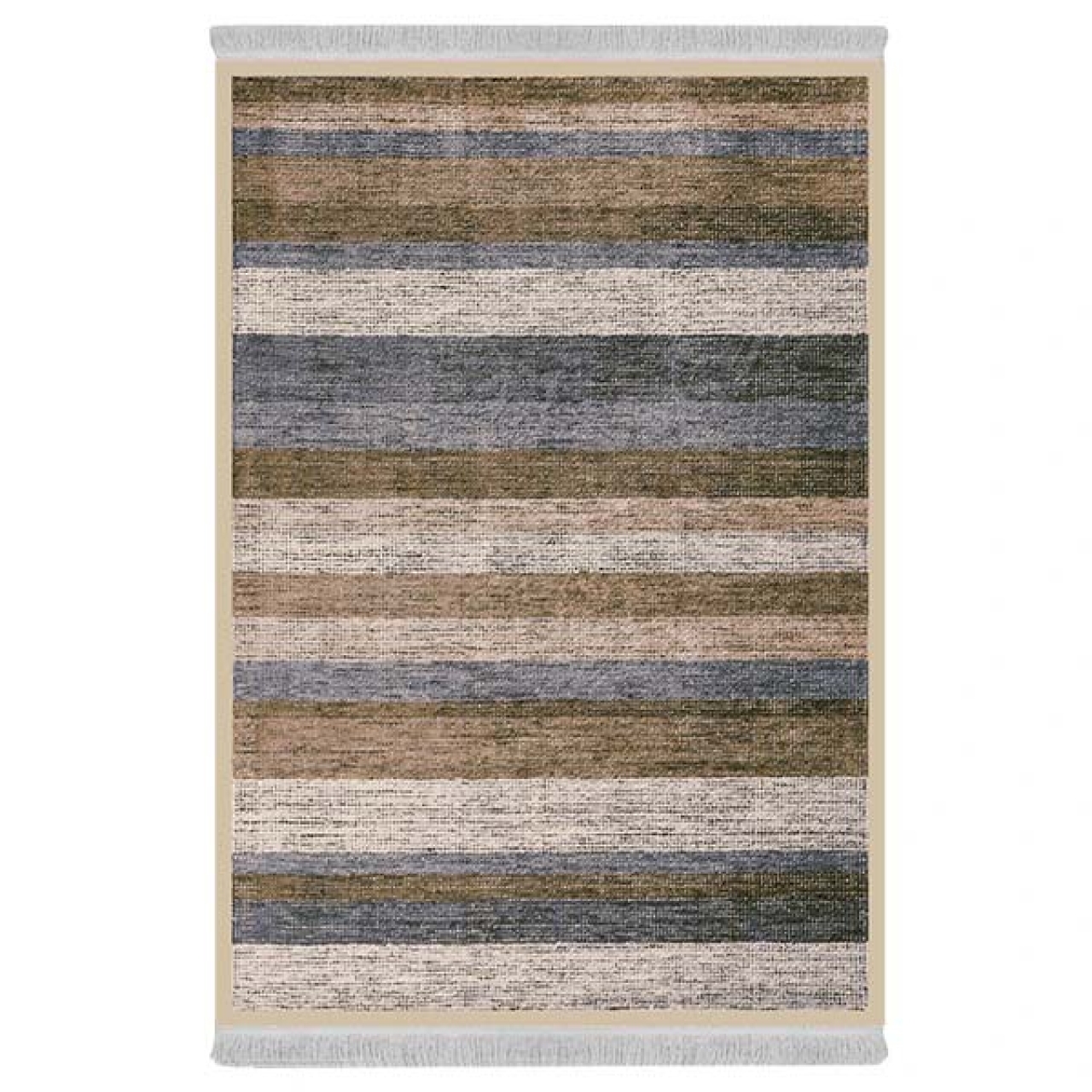 فرش پارچهای دفه مدل فرشینه طرح مدرن کد 692