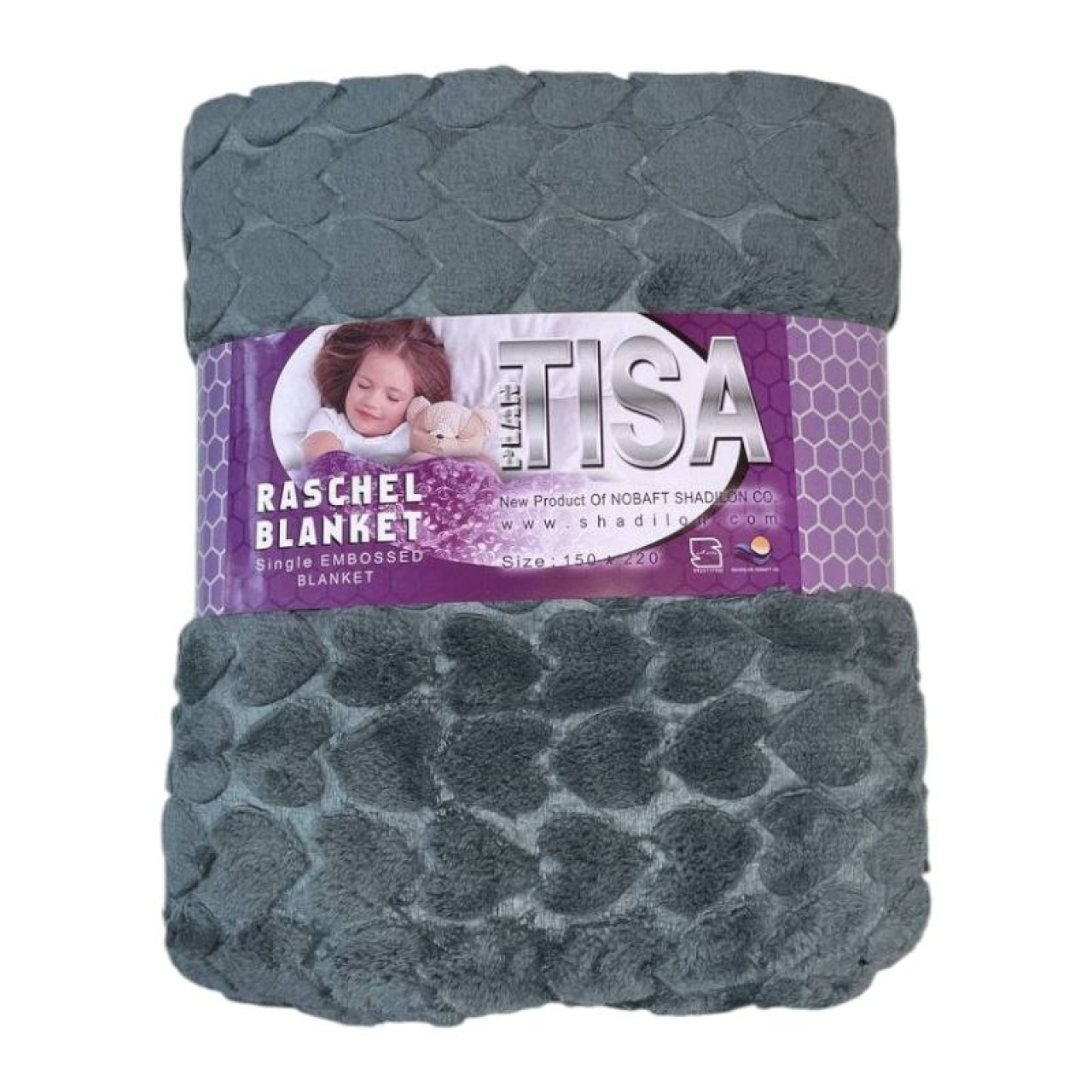 پتو مسافرتی مدل تیسا یک نفره سایز ۲۲۰*۱۶۰