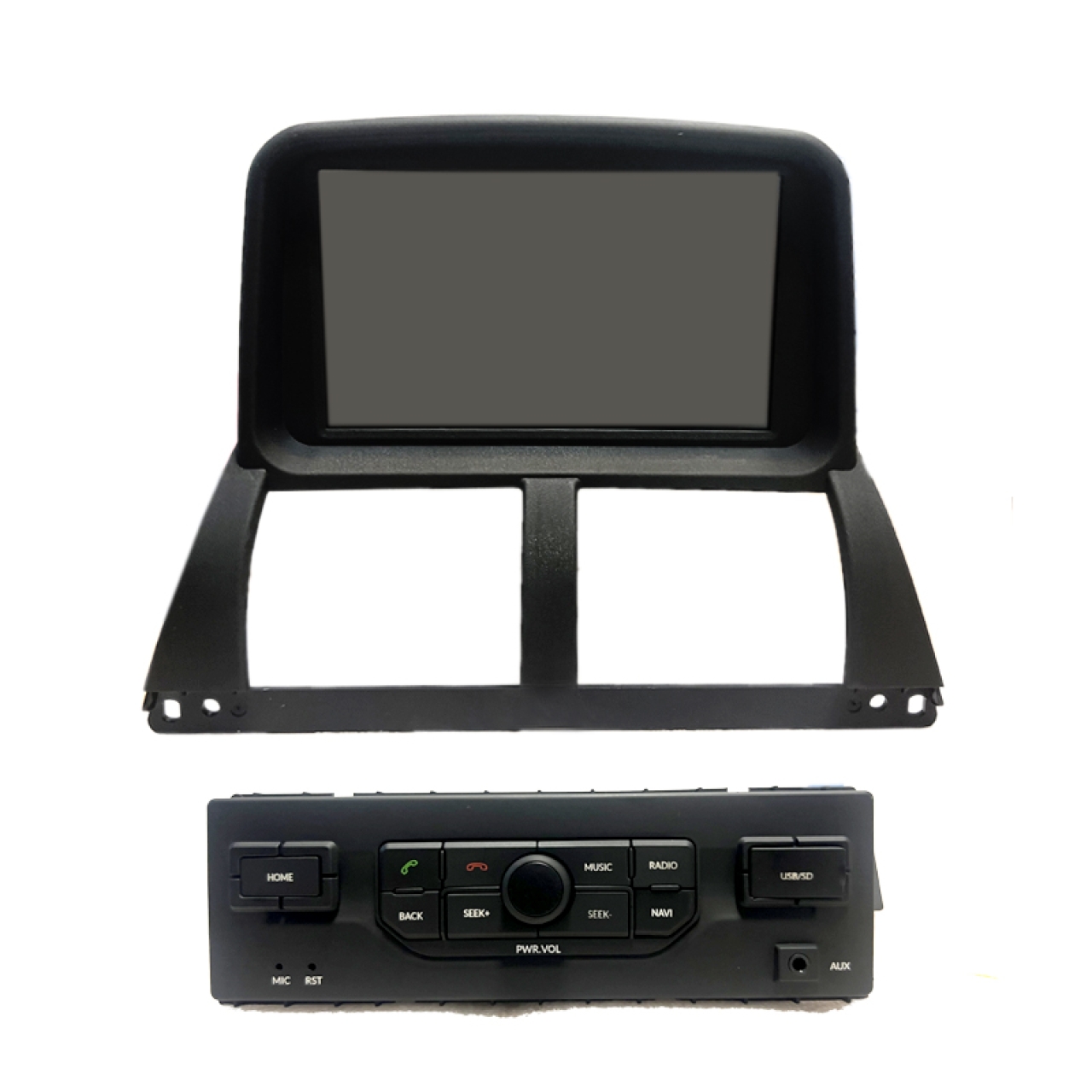 مانیتور خودرو 7اینچ 2 تیکه تیبا شرکتی