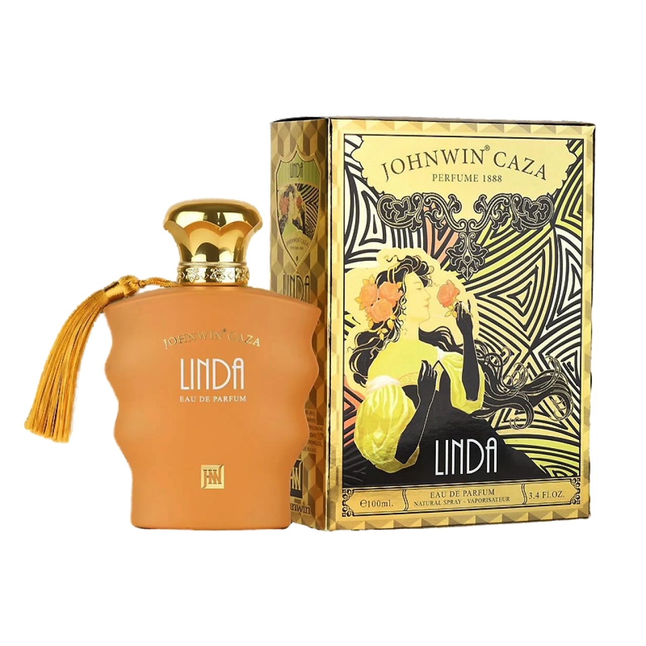 ادوپرفیوم زنانه جانوین جکوینز مدل زرجوف کازاموراتی لیرا حجم 100 میل