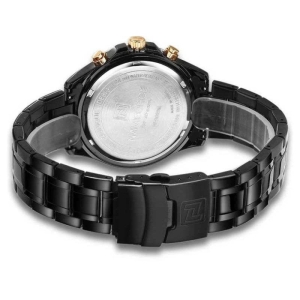 ساعت مچی عقربه‌ای مردانه  کوارتز نیوی فورس مدل naviforce nf9089-GP