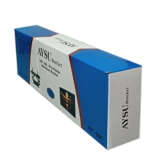 پایه دیواری تلویزیون متحرک مدل دو بازو برند آیسو مناسب برای 40 اینچ الی 60 اینچ