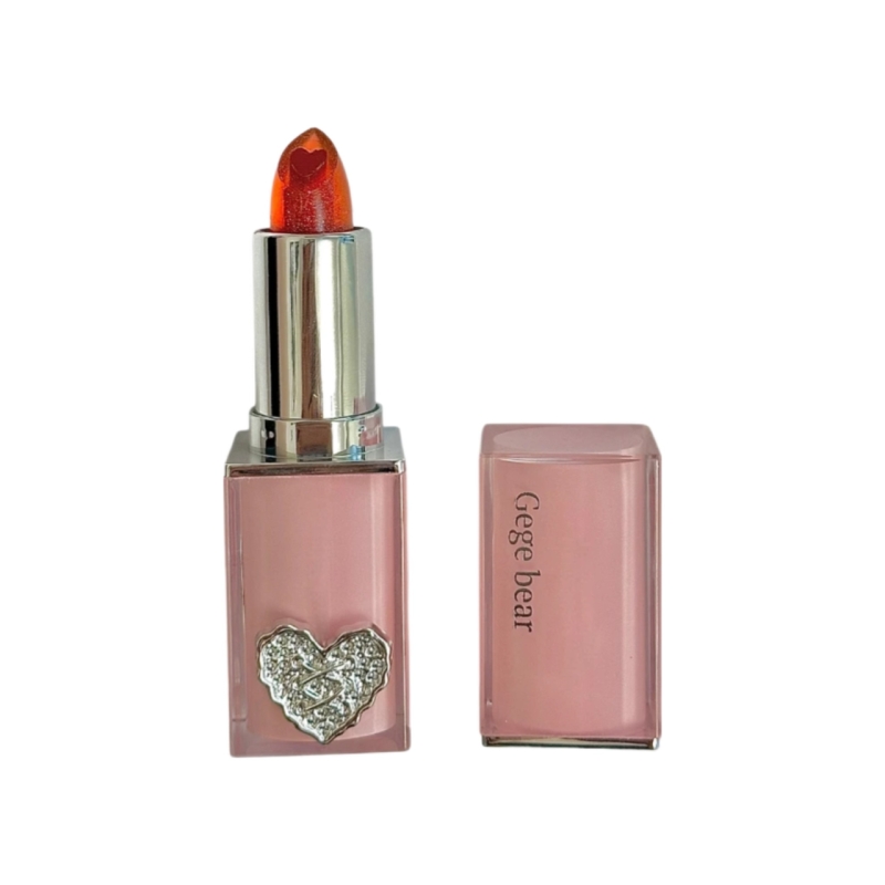 رژ لب جامد کریستالی gege bear مدل قلبی شماره ۱