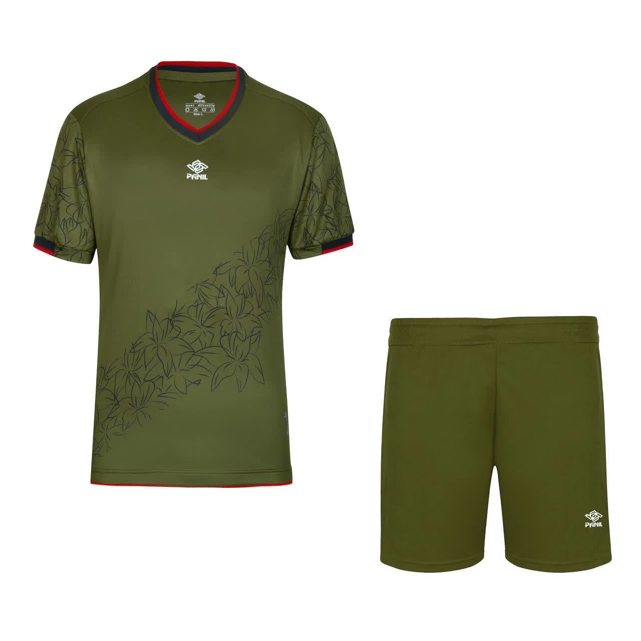 ست تیشرت و شلوارک ورزشی مردانه پانیل مدل 1112 فرمی