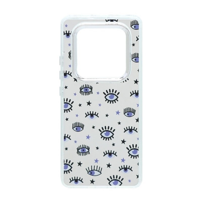 کاور آینه ای طرح دار دور محافظ متال مناسب برای گوشی موبایل شیائومی Redmi Note 14 Pro 5G