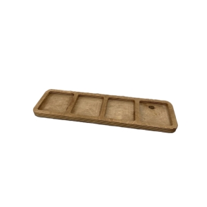 اردوخوری مدل چوبی طرح۴ خانه مستطیلی کد229