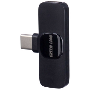  میکروفون بی سیم یقه‌ای تایپ سی گرین مدل GNSOLOWMICBK 