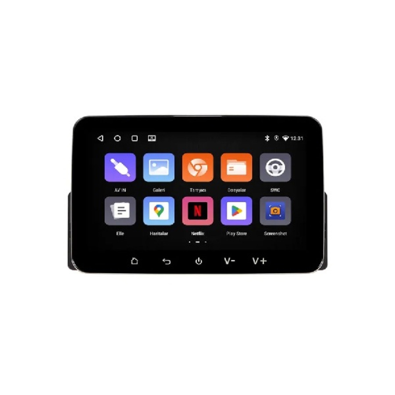 مانیتور خودرو مدل TS7 مناسب برای سهند