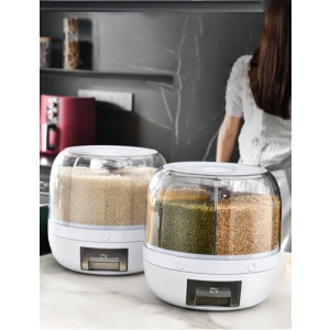 جا حبوباتی چرخشی طرح گل کد QW-6027