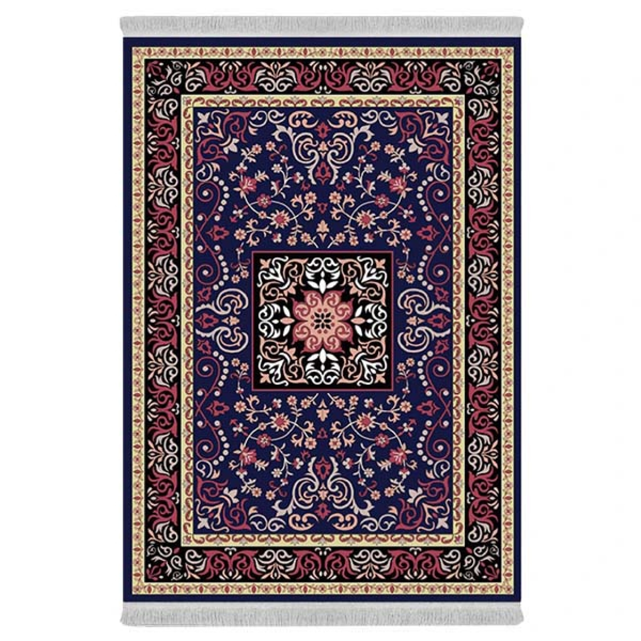 فرش پارچهای دفه مدل فرشینه هازان مخمل کد 133