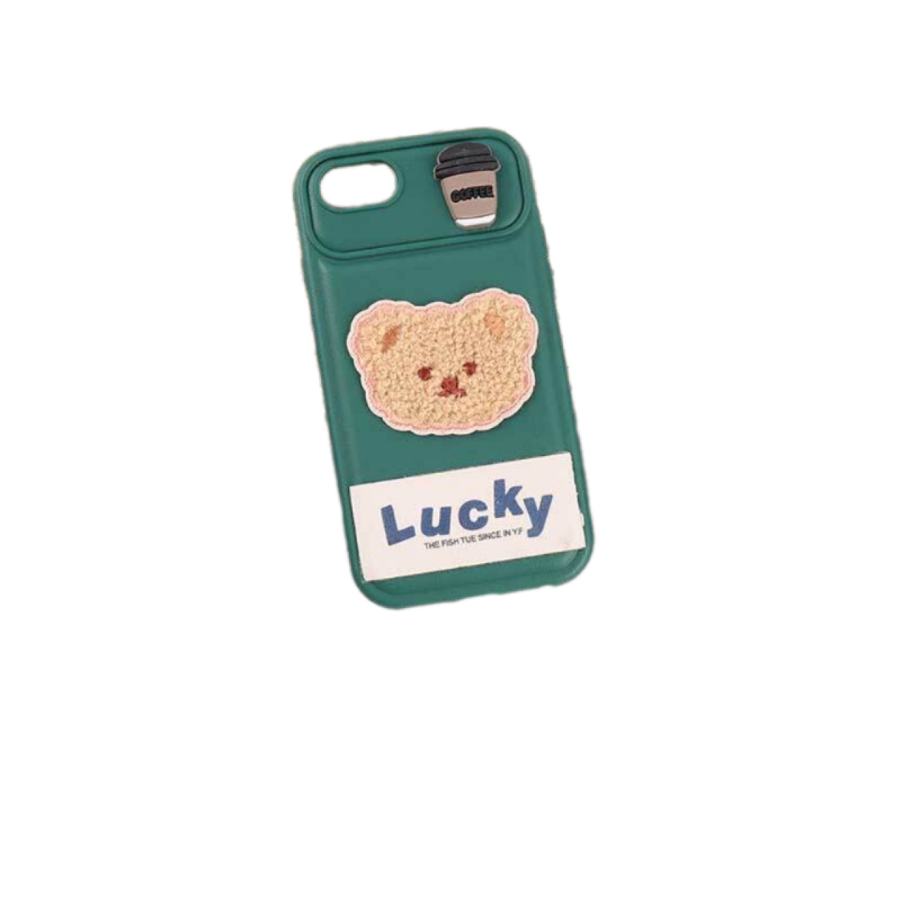 کاور ژله ای Lucky عروسکی محافظ لنزدار مناسب برای گوشی موبایل آیفون 8/iPhone 6/7 