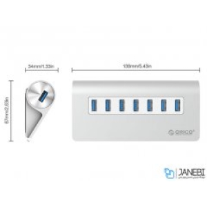 هاب یو اس بی 7 پورت اوریکو مدل M3H7 