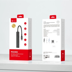 هاب تایپ سی 4 پورت پرووان مدل PHU553