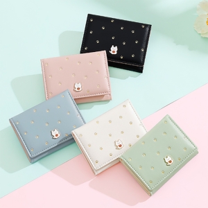  کیف پول زنانه فانتزی تاشو طرح پنجه گربه تائومیک‌میک مدل Y9286 