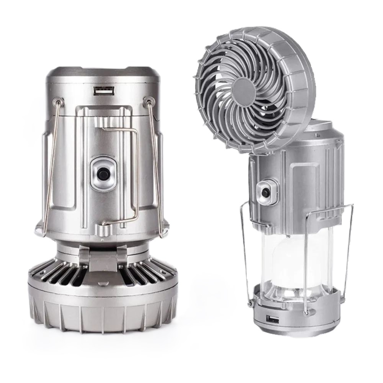 چراغ و پنکه کمپینگ خورشیدی کد 054