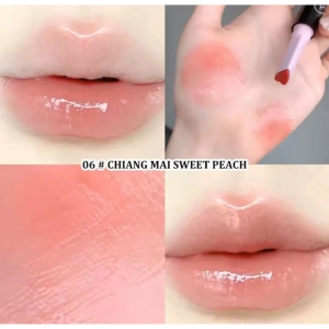 رژ لب جامد براق gege bear مدل کلیکی شماره ۶