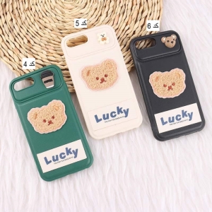 کاور ژله ای Lucky عروسکی محافظ لنزدار مناسب برای گوشی موبایل آیفون iPhone 6 Plus / 6s Plus 