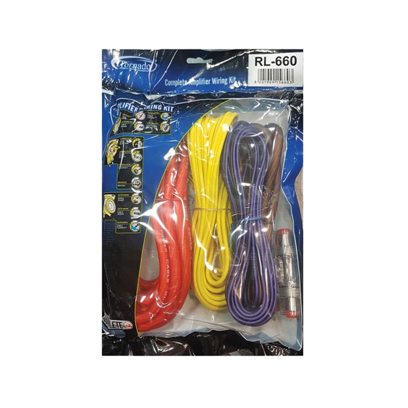 کابل آمپلی فایر 6گیچ تک RC تورنادو مدل RL-660