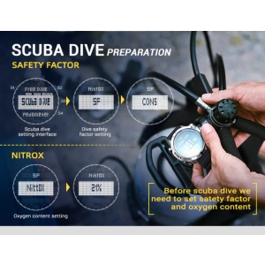 ساعت مچی مردانه نورث اج مدل AQUA DIVING White