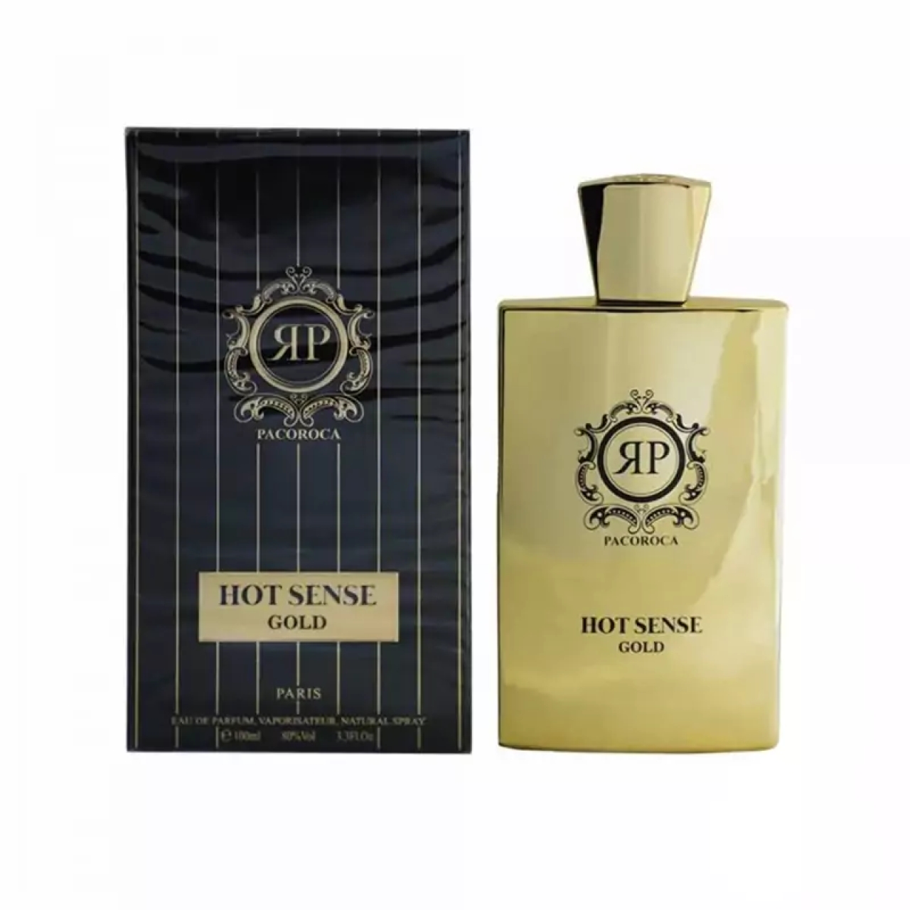 ادکلن مردانه هات سنس پاکوروکا مدل گلد حجم 100 میلی لیتر