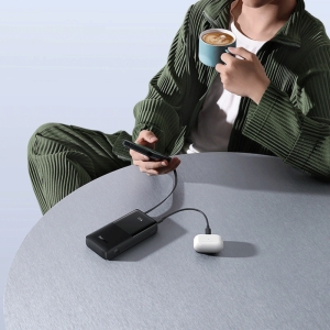 پاوربانک بیسوس 20000 میلی‌آمپر فست شارژ 20 وات USB و Type-C مدل P10077101113-01 