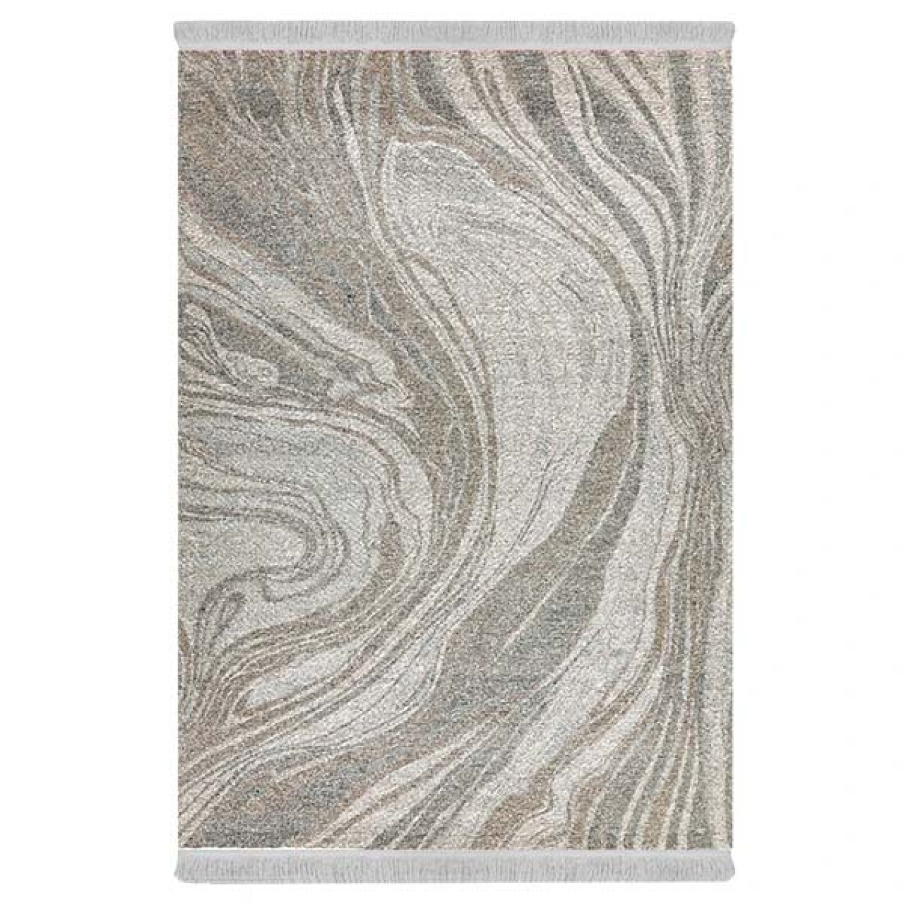 فرش پارچهای دفه مدل فرشینه طرح مدرن کد 663