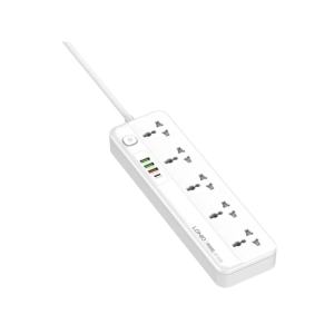  چند راهی برق ۵ سوکت، 3 یو اس بی و 1 تایپ سی الدنیو مدل LDNIO SC5415 Power Strip With USB Port 
