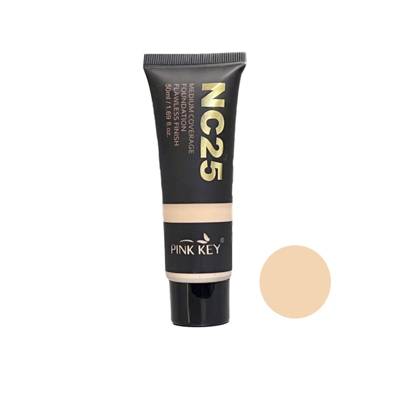 کرم پودر تیوپی پینک کی PINK KEY مدل NC25 حجم 50 میل شماره 06