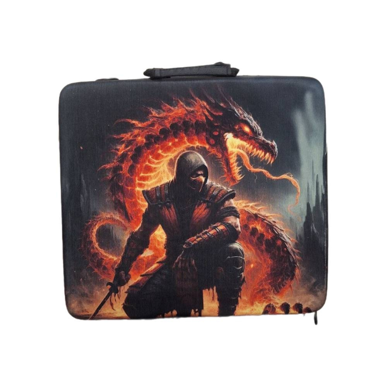 کیف پلی استیشن 4 اسلیم مدل Mortal kombat