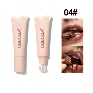 لیپ گلاس کریستالی Olibolla مدل cocoa cookie شماره ۴